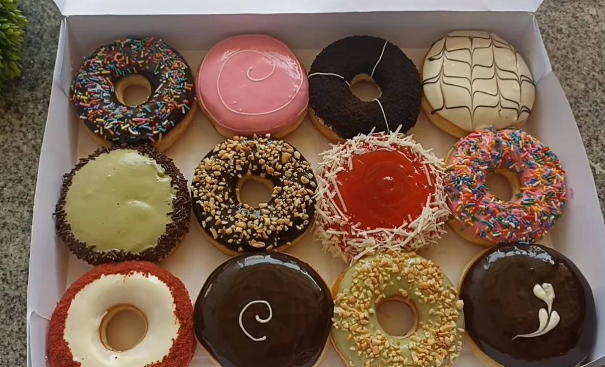 ilustrasi donat premium ala J.CO (YouTube.com/Dapur Geulis)
