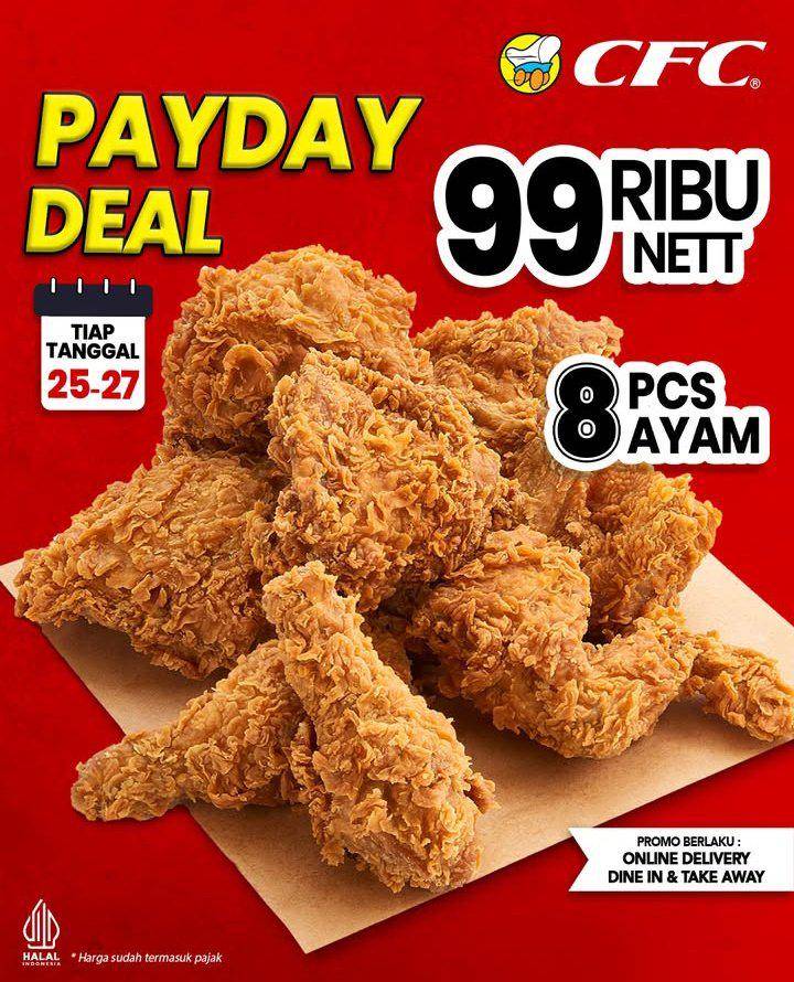 Promo gajian CFC Indonesia Agustus 2025