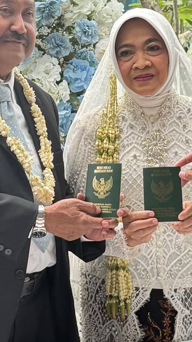 Pernikahan Ibunda Ayudia Bing Slamet (Instagram.com/ayudiac)