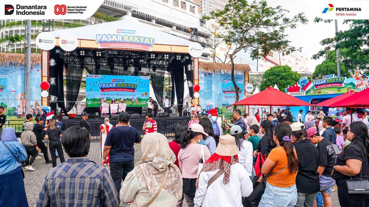 Gelaran MyPertamina Pasar Rakyat 2025 (Dok Pertamina Patra Niaga)