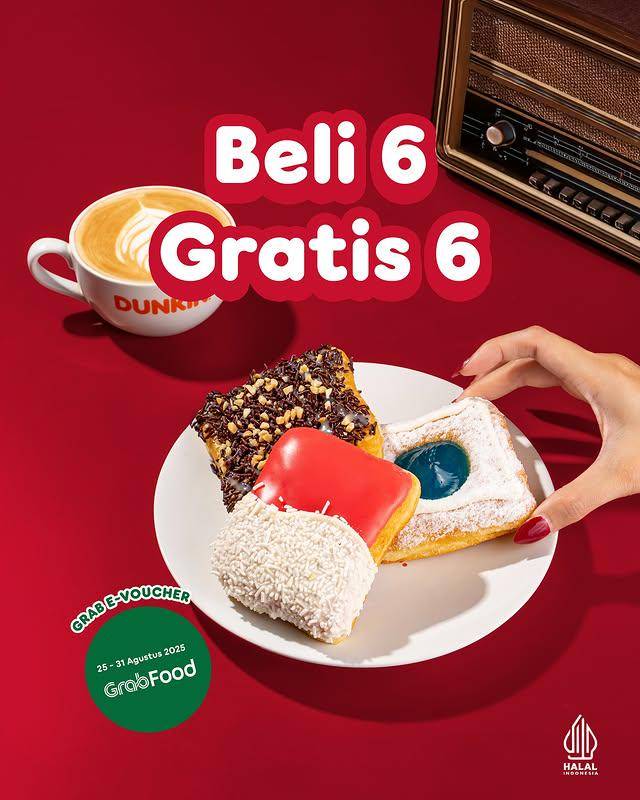 Promo gajian Dunkin' Donuts Agustus 2025