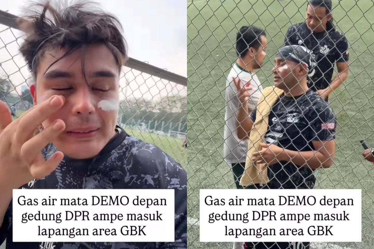 Mike Gonzales ceritakan pengalamannya terkena dampak gas air mata di GBK