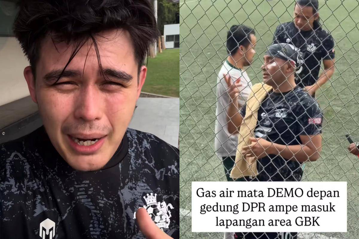 Mike Gonzales ceritakan pengalamannya terkena dampak gas air mata di GBK