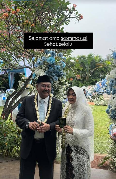 Pernikahan Ibunda Ayudia Bing Slamet (Instagram.com/ayudiac)