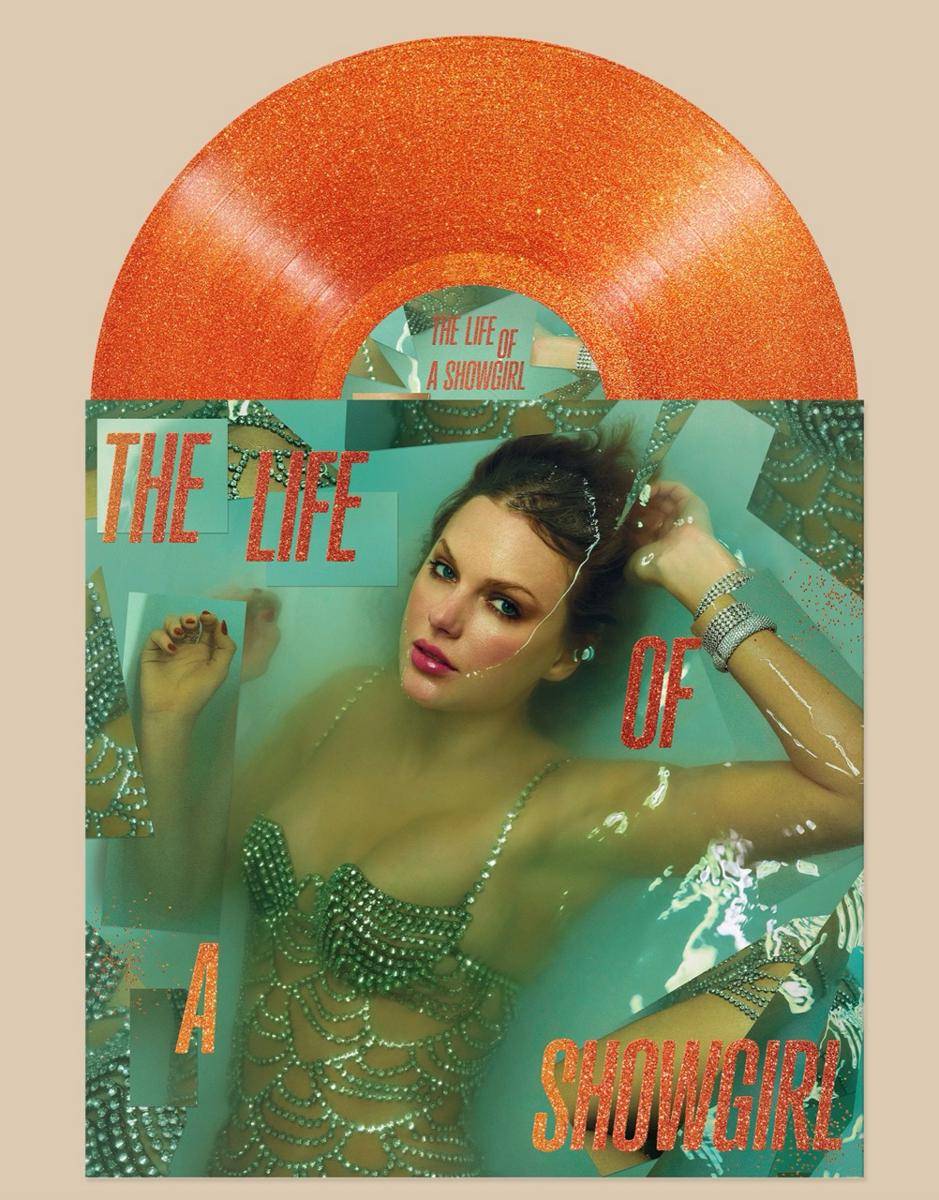 varian The Life of a Showgirl Vinyl Version dari Taylor Swift