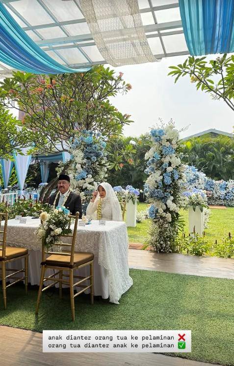 Pernikahan Ibunda Ayudia Bing Slamet (Instagram.com/ayudiac)
