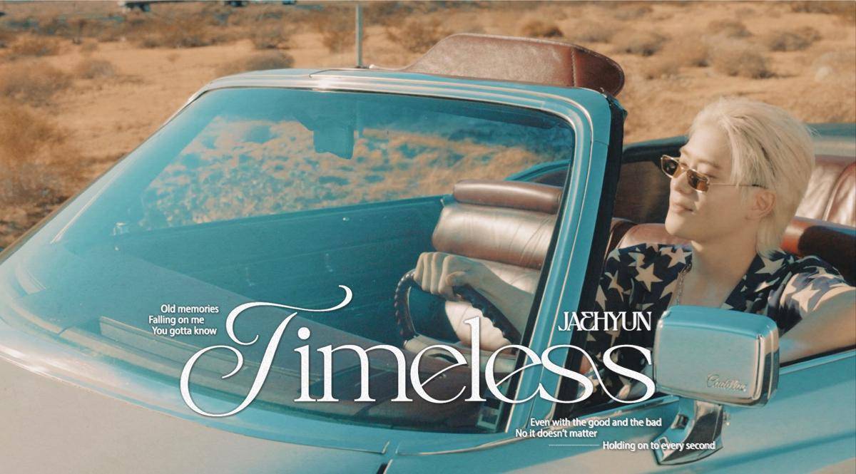 Jaehyun NCT untuk video spesial "Timeless" (x.com/NCTsmtown)