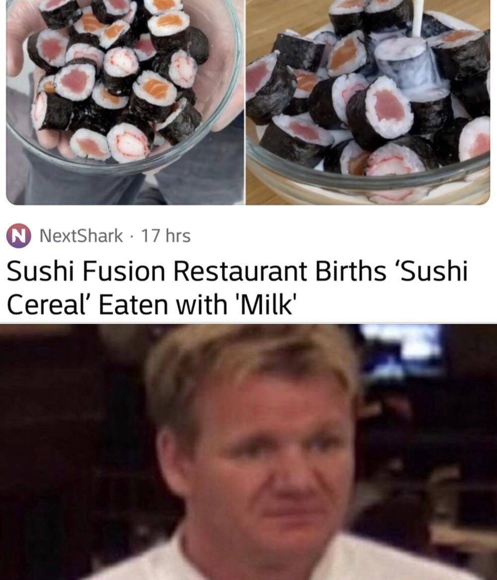 meme kocak sushi