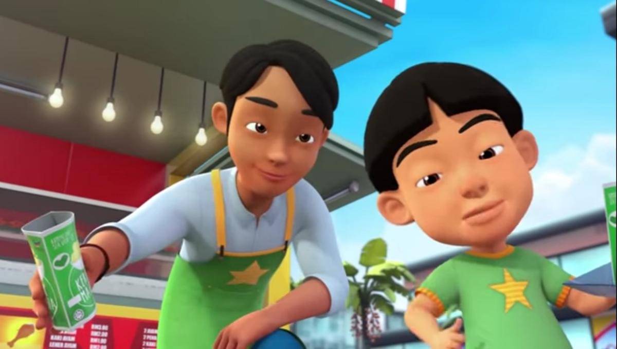 Cuplikan episode Barang Baik, Barang Kita di serial Upin & Ipin