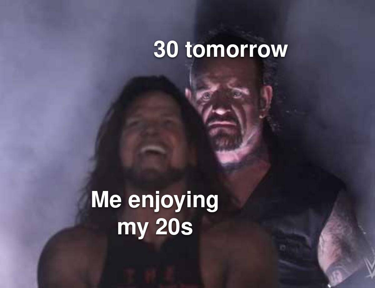 meme memasuki umur 30 tahun