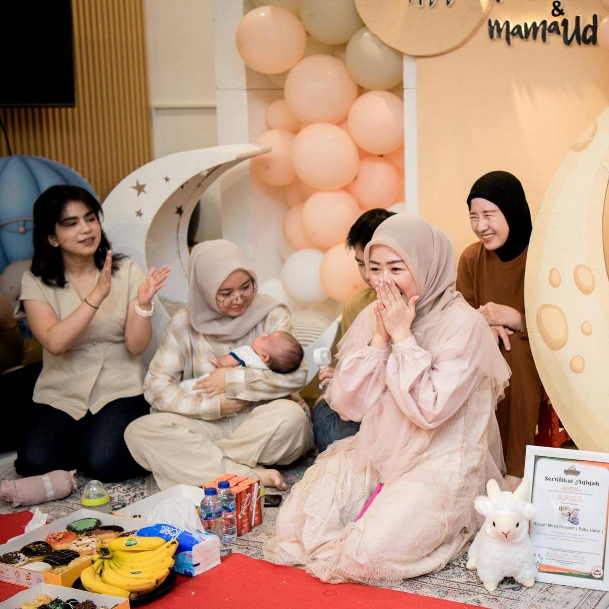 akikah anak Fanny Kondoh (instagram.com/fannykondoh)