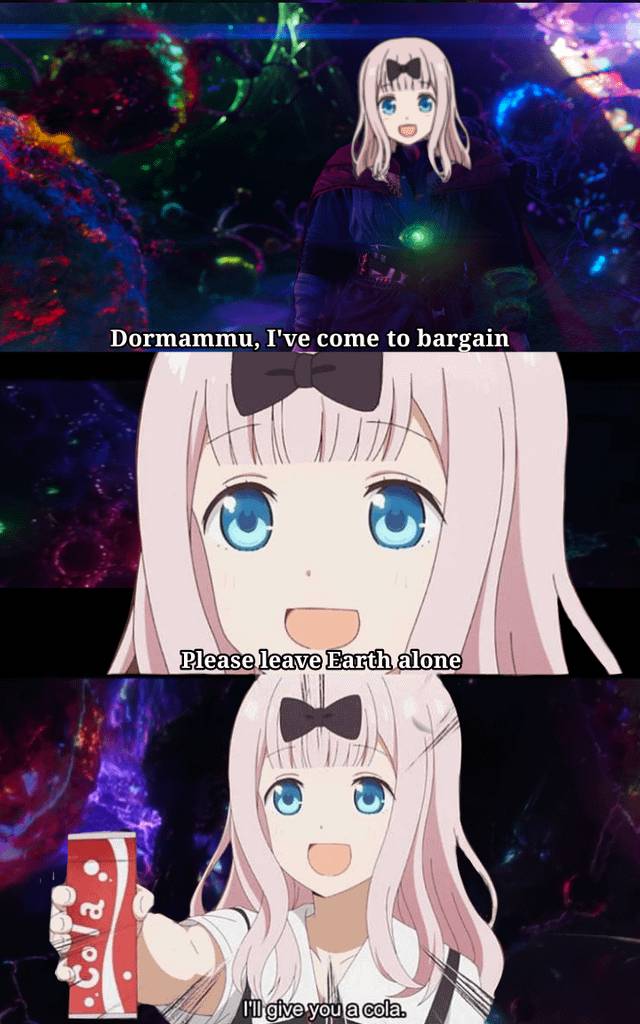 meme Chika dari Kaguya-sama: Love Is War