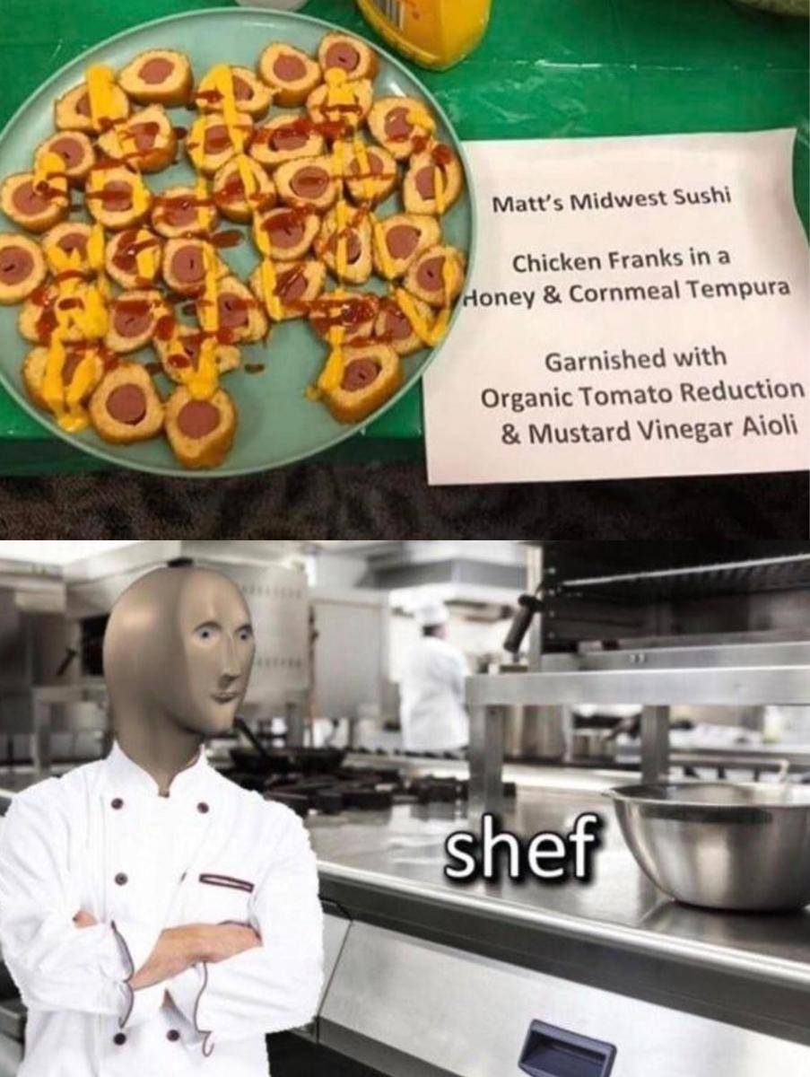 meme kocak sushi