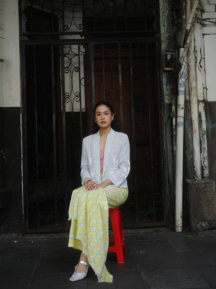 inspirasi OOTD ala Maudy Ayunda