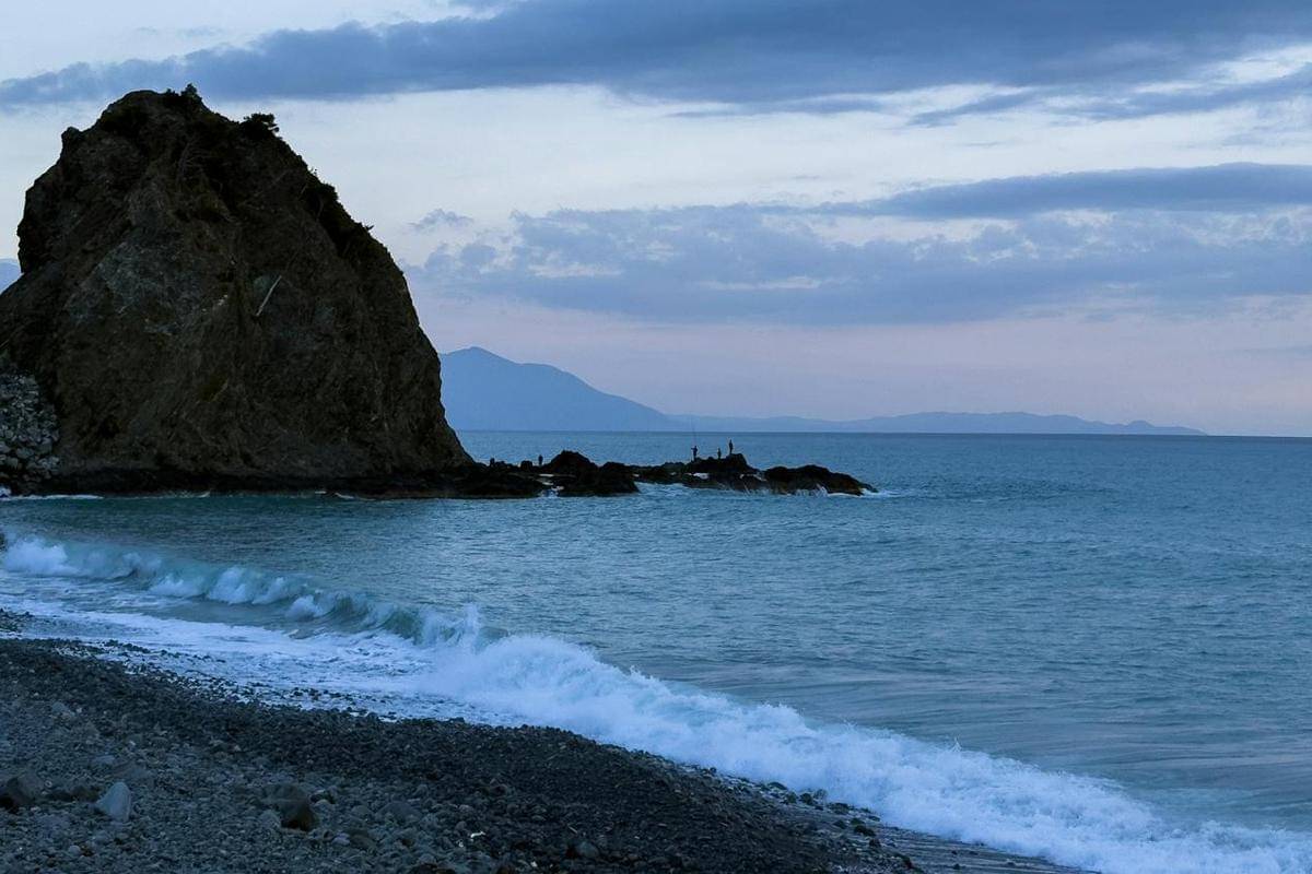 ilustrasi Pantai Non Nuoc, Vietnam