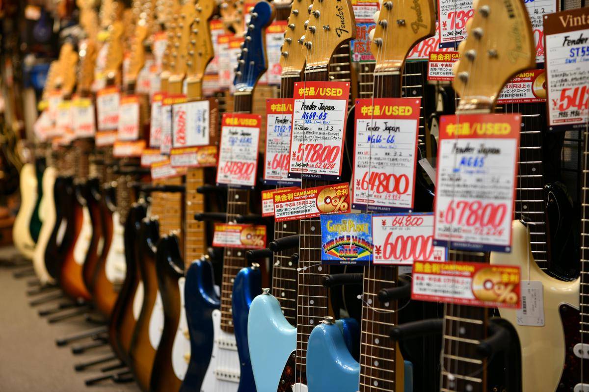 ilustrasi toko gitar/pexels.com