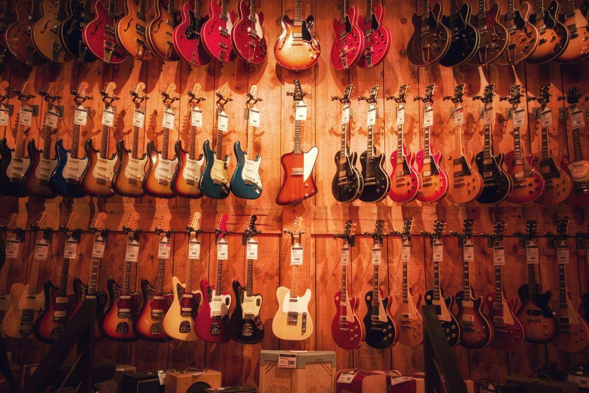 ilustrasi toko gitar/pexels.com