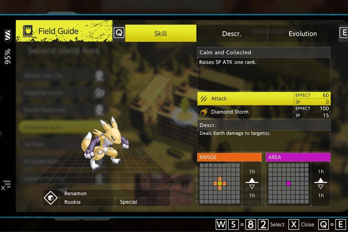 Renamon di Digimon Survive