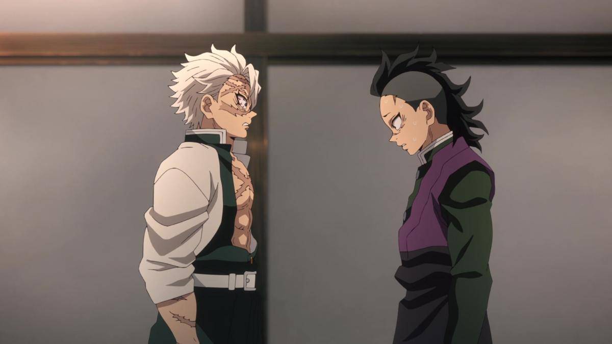 Sanemi dan Genya Shinazugawa (dok. Ufotable/Demon Slayer)