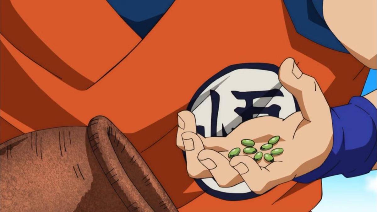 Senzu Bean (dok. Toei Animation/Dragon Ball)