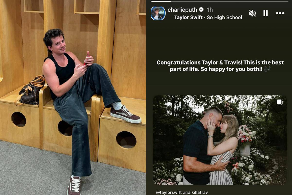 artis dunia ucapkan selamat kepada pertunangan Taylor Swift