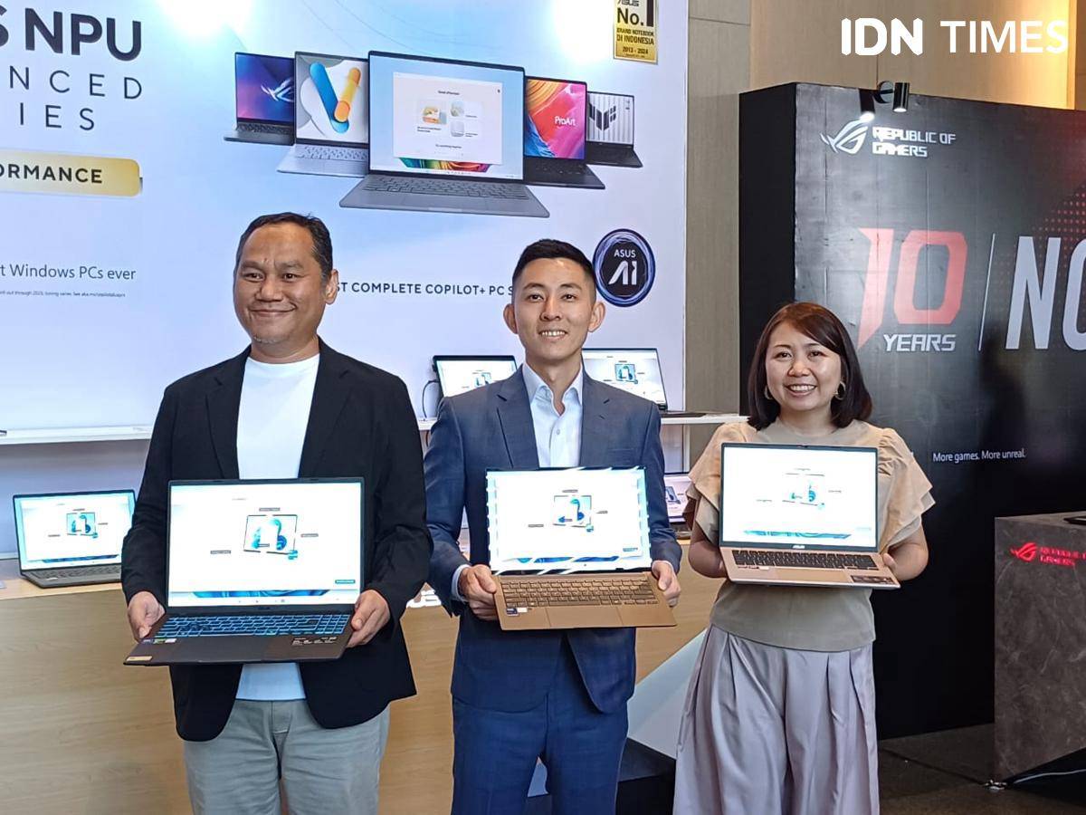 ASUS Vivobook S14 Otak AI Rilis di Palembang, Ini Spesifikasinya! (IDN Times/Feny Maulia Agustin)