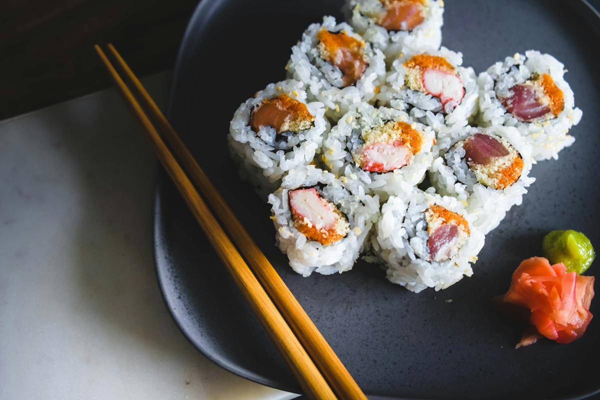Potret sushi khas Jepang