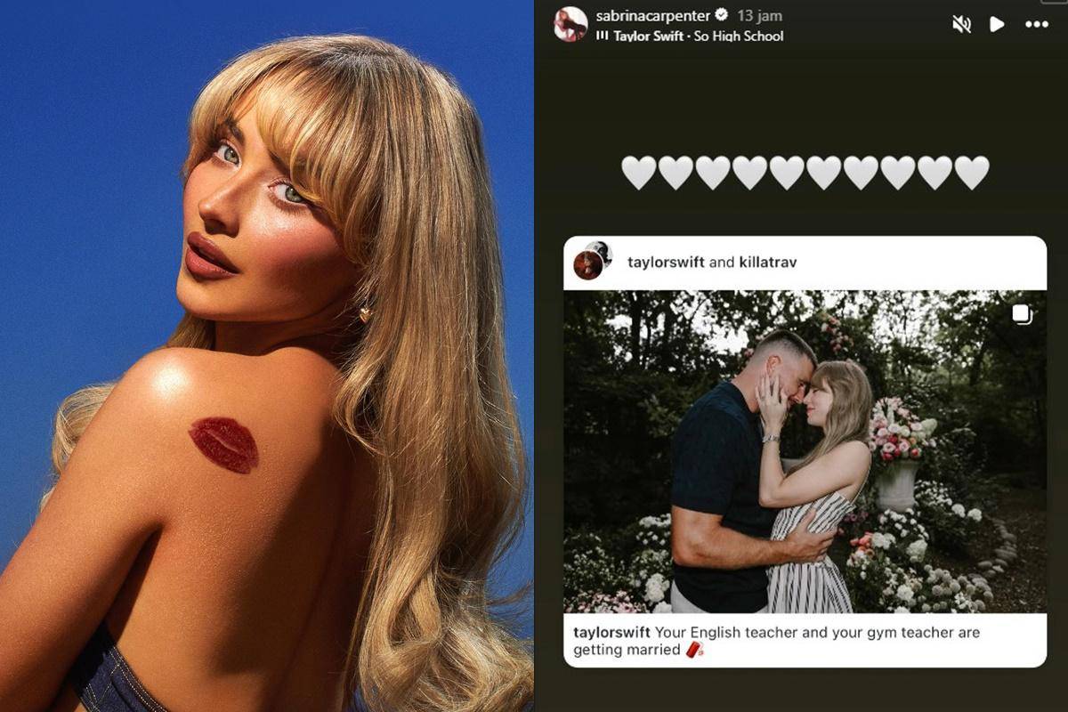 artis dunia ucapkan selamat kepada pertunangan Taylor Swift