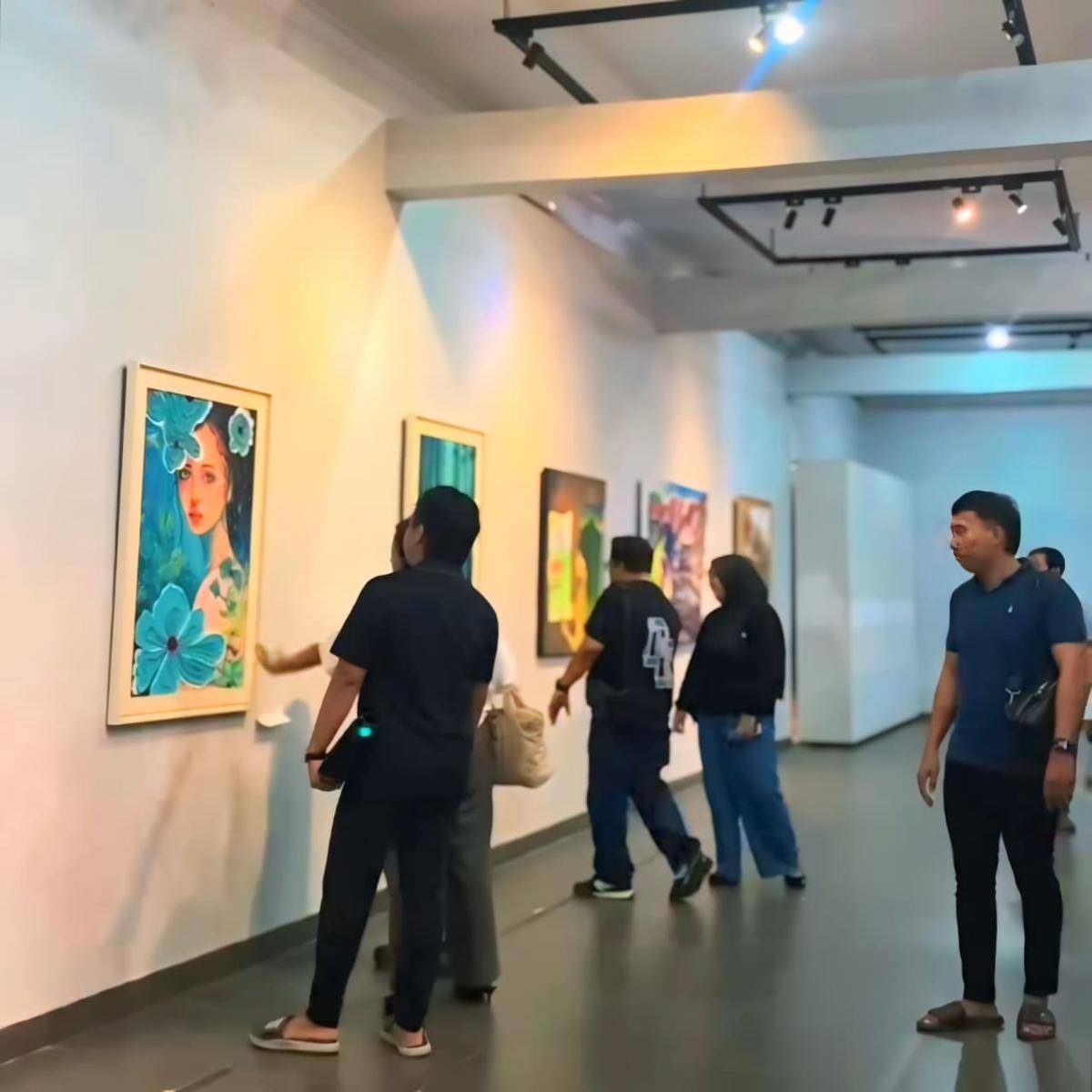 Visual Art Exhibition "We Take Action" di Taman Budaya Lampung