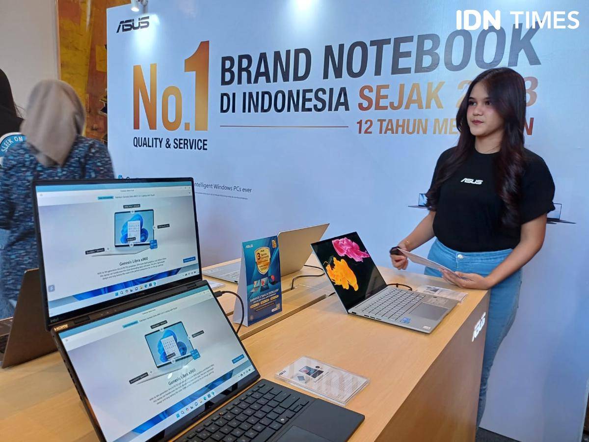 ASUS Vivobook S14 Otak AI Rilis di Palembang, Ini Spesifikasinya! (IDN Times/Feny Maulia Agustin)