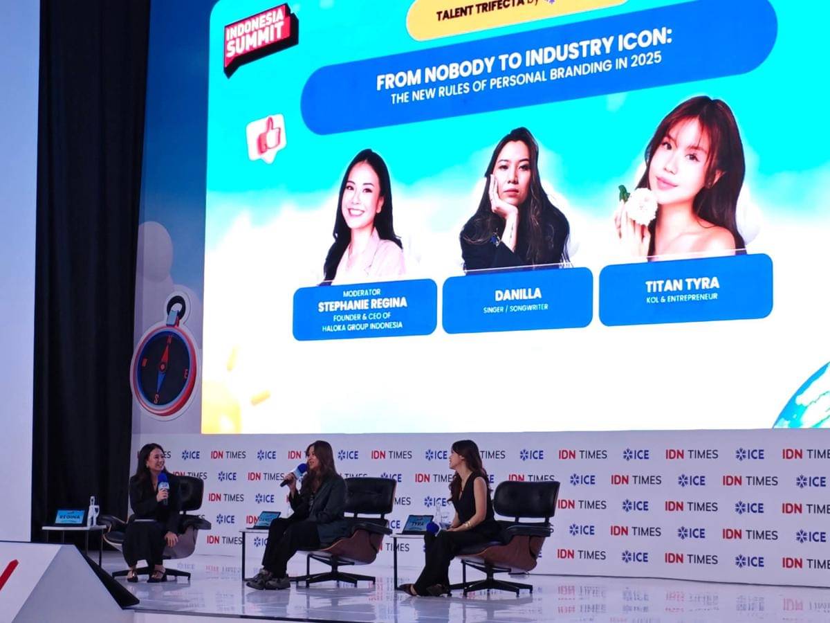 From Nobody to Industry Icon di Indonesia Summit 2025