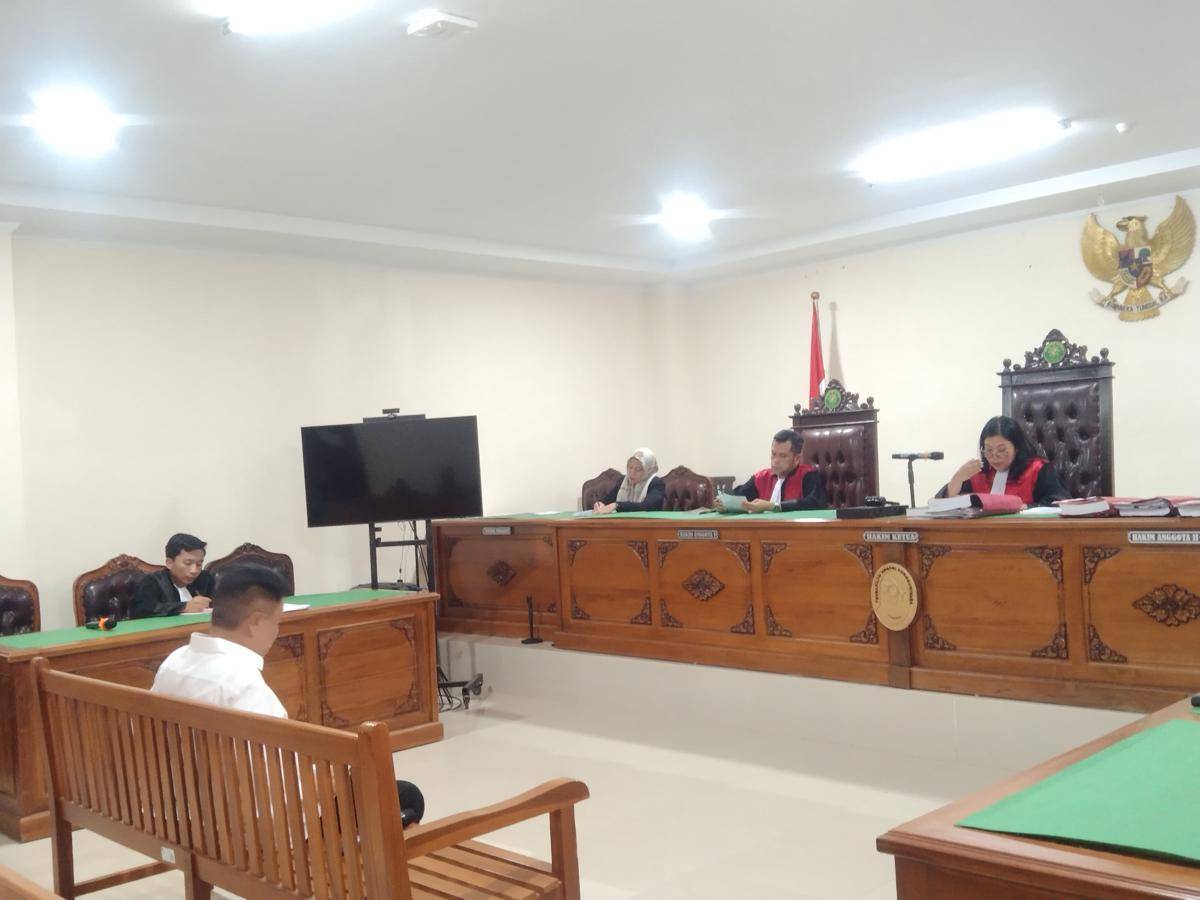 Terdakwa kasus uang palsu diproduksi di UIN Alauddin Makassar, Annar Salahuddin Sampetoding. (Dok. Istimewa)