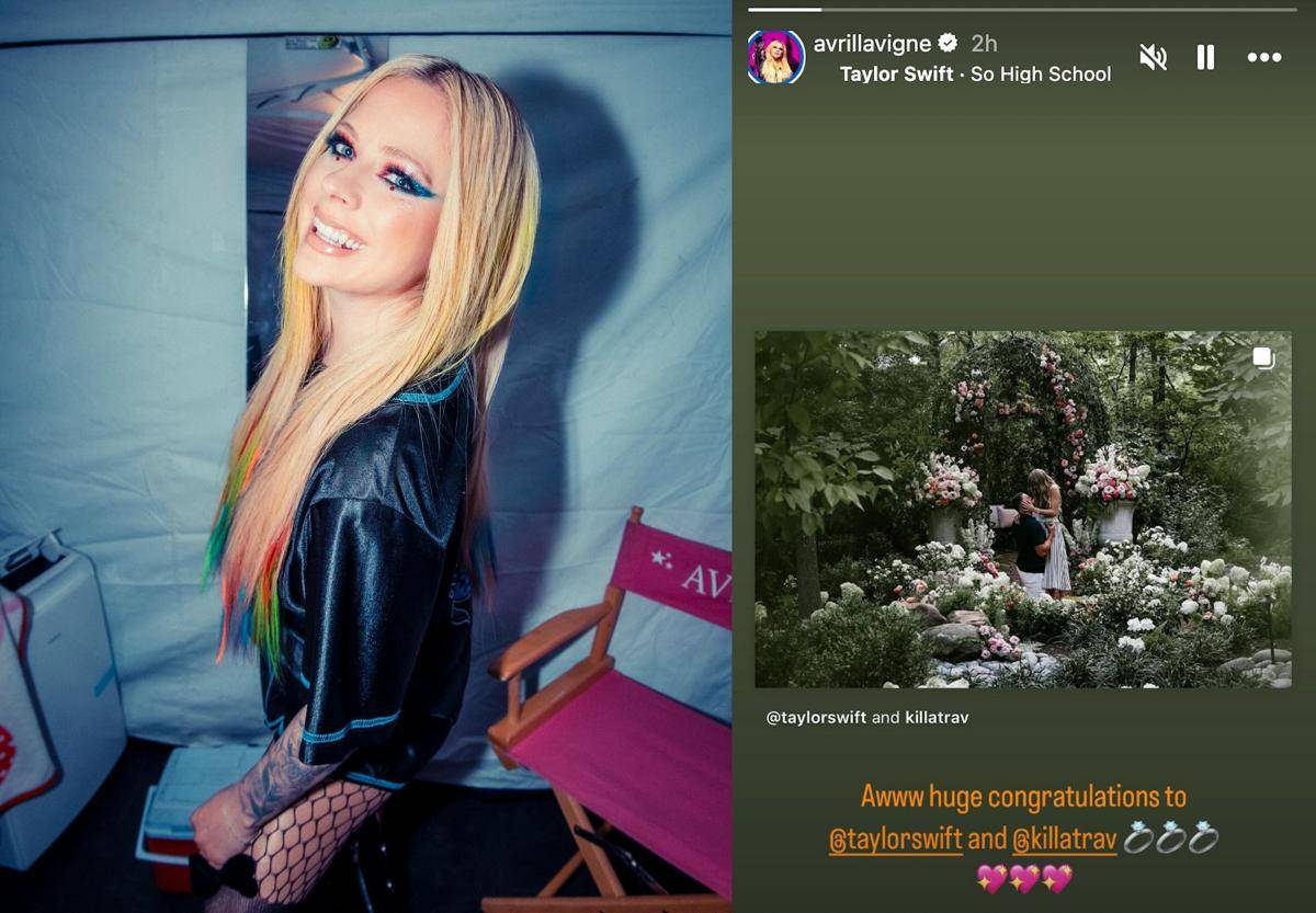 artis dunia ucapkan selamat kepada pertunangan Taylor Swift