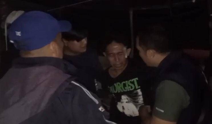 Pelaku Ari Nanda (31) saat ditangka polisi (Dok: Polsek SU II)