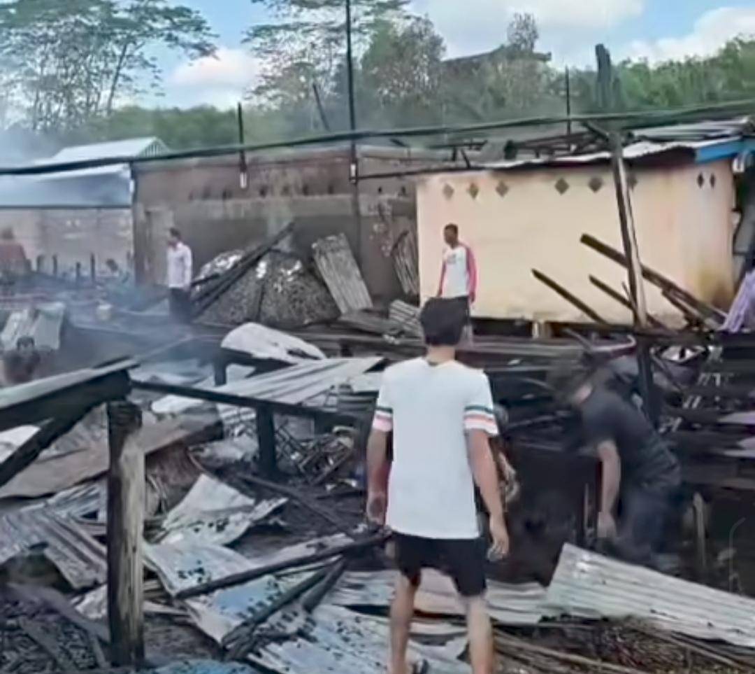 Kebakaran rumah di Bayung Lencir Muba