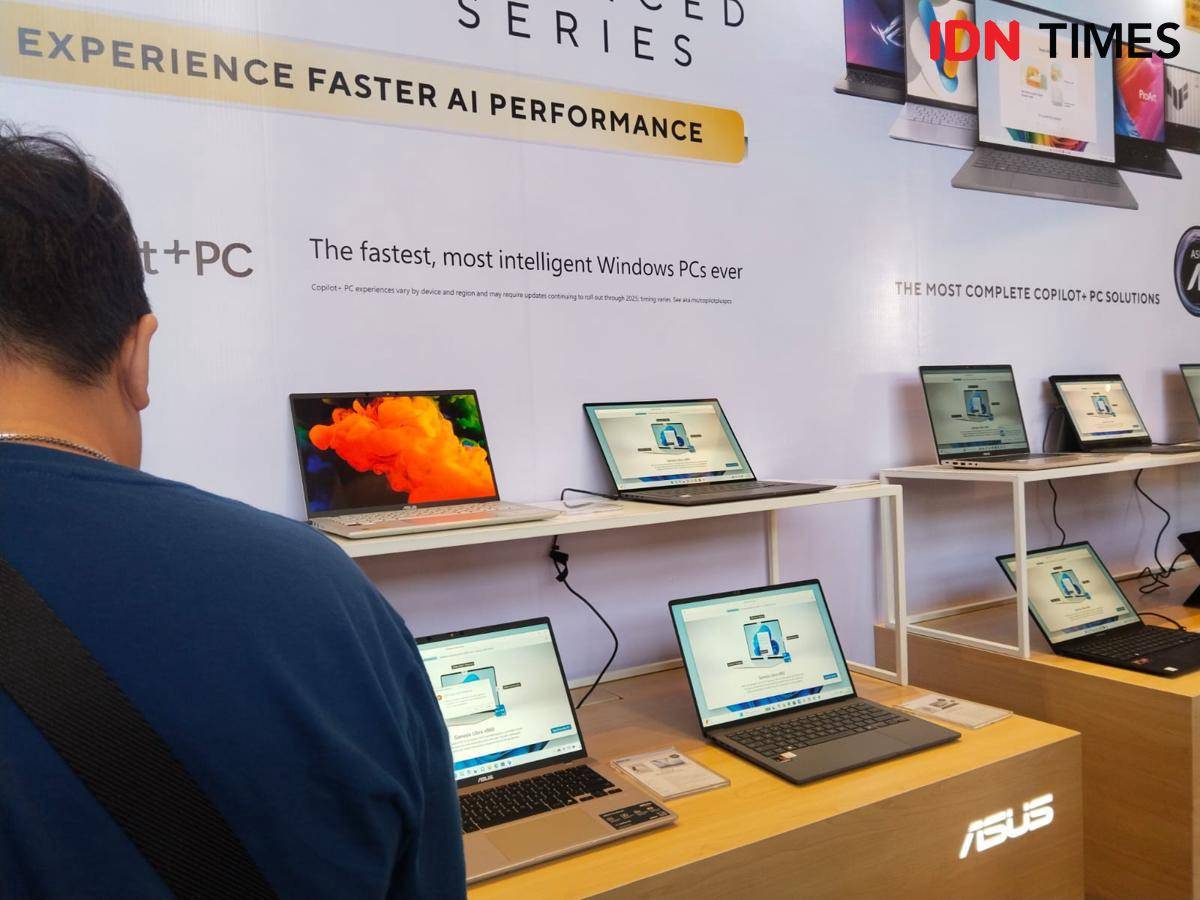 ASUS Vivobook S14 Otak AI Rilis di Palembang, Ini Spesifikasinya! (IDN Times/Feny Maulia Agustin)