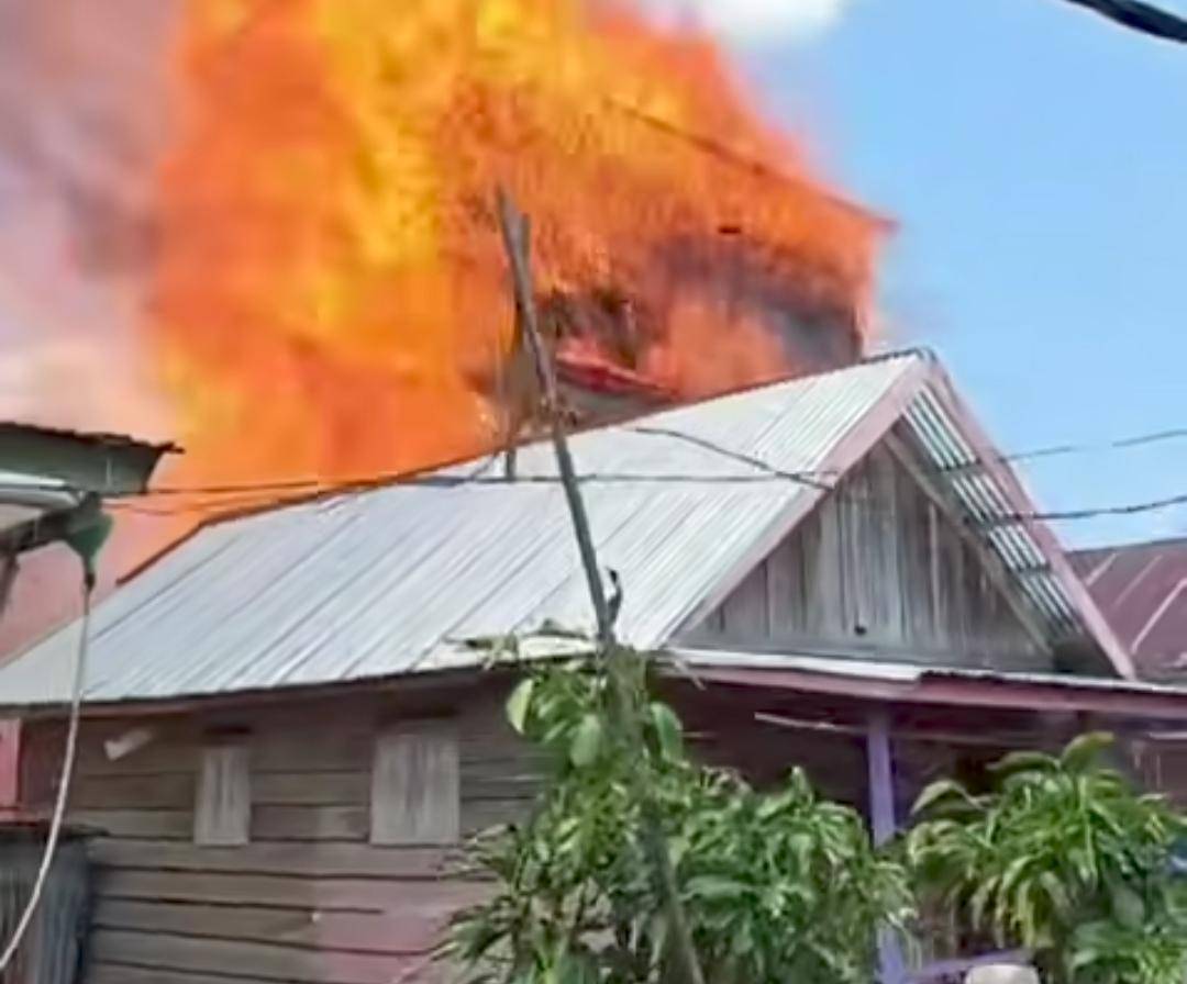 Kebakaran rumah di Bayung Lencir Muba