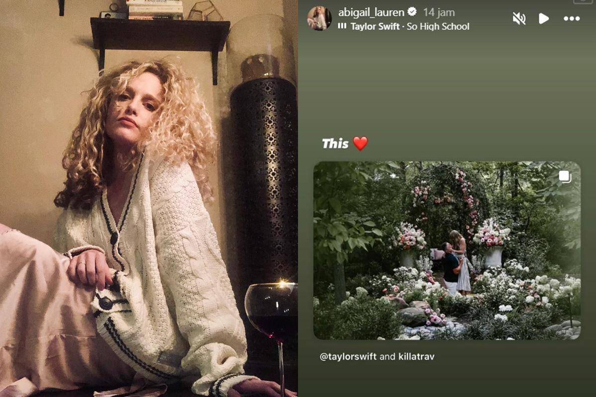 artis dunia ucapkan selamat kepada pertunangan Taylor Swift