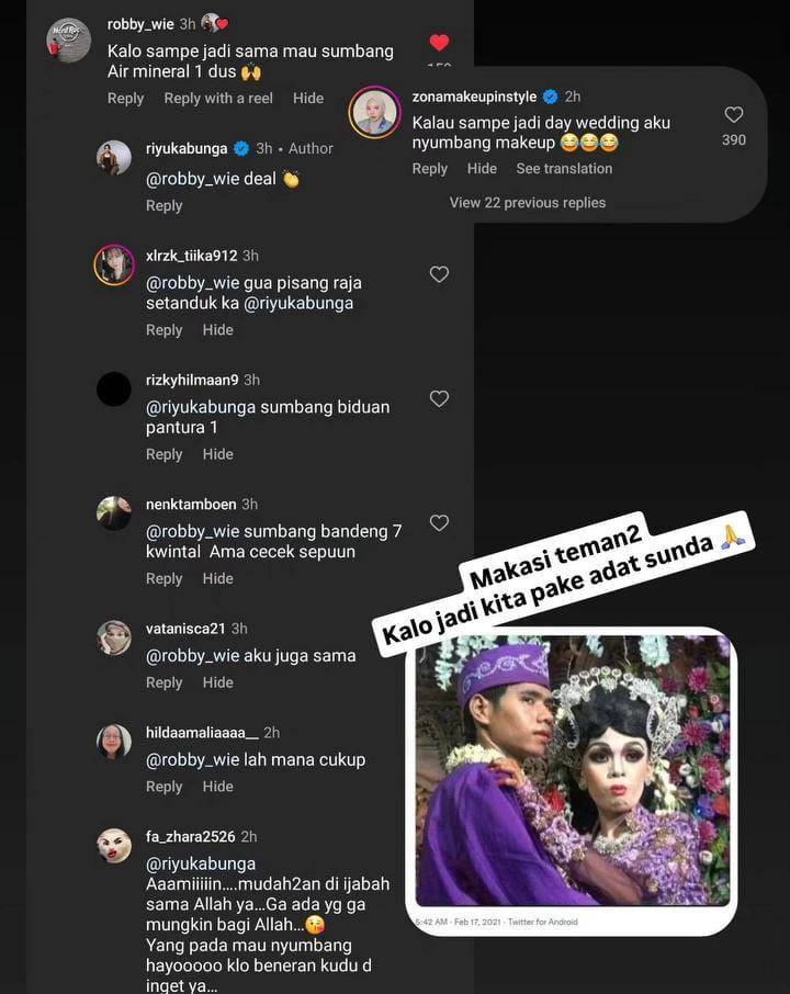 potret Riyuka Bunga ter-Arhan-Arhan