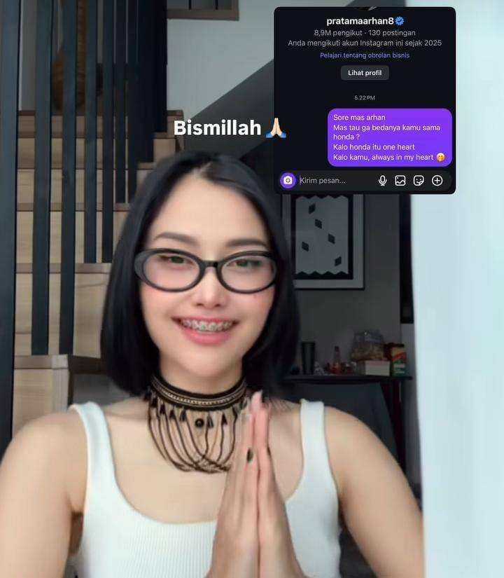 potret Riyuka Bunga ter-Arhan-Arhan