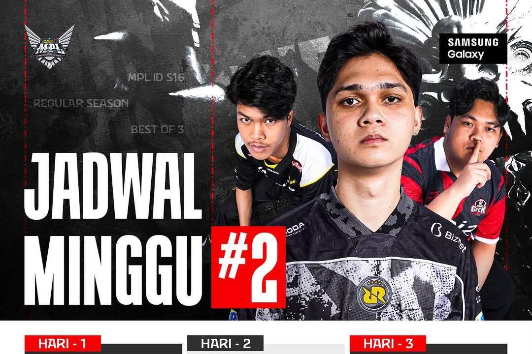 Jadwal minggu kedua MPL ID Season 16 