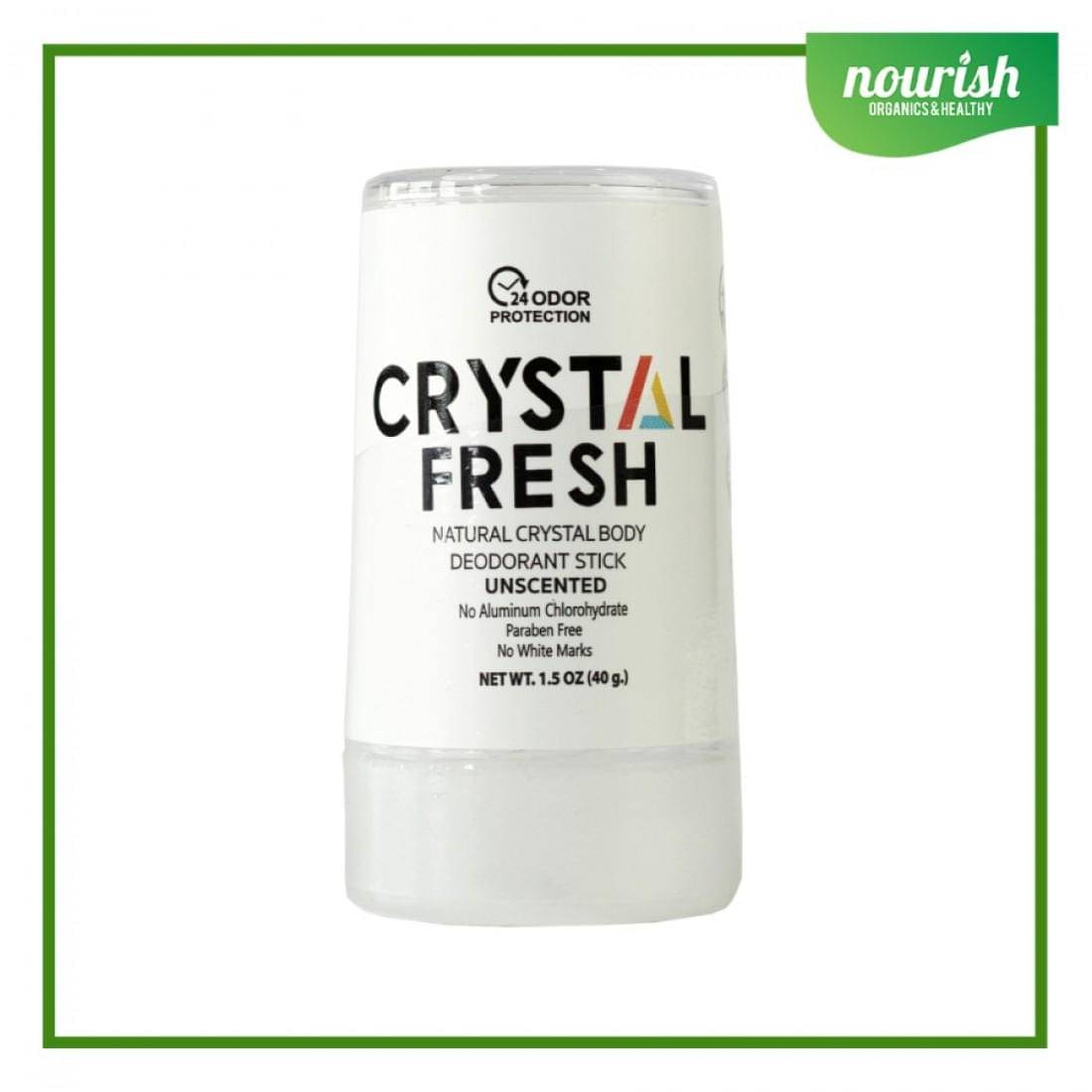 Crystal Fresh Natural Crystal Body Deodorant Stick Aloe Vera & Peppermint (nourishindonesia.com)