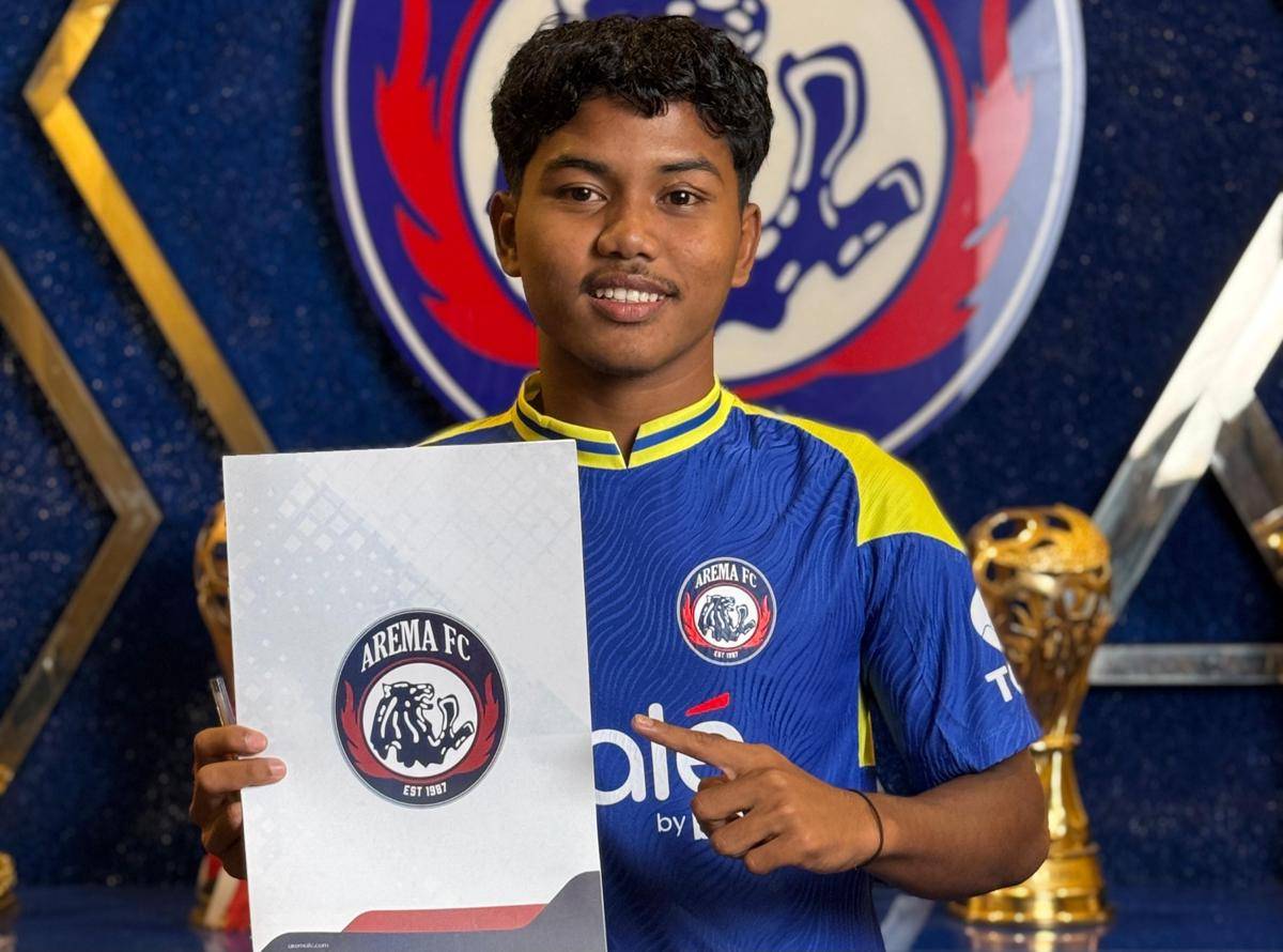 Arema FC resmi merekrut Agusti Ardiansyah. (IDN Times/Rizal Adhi Pratama)