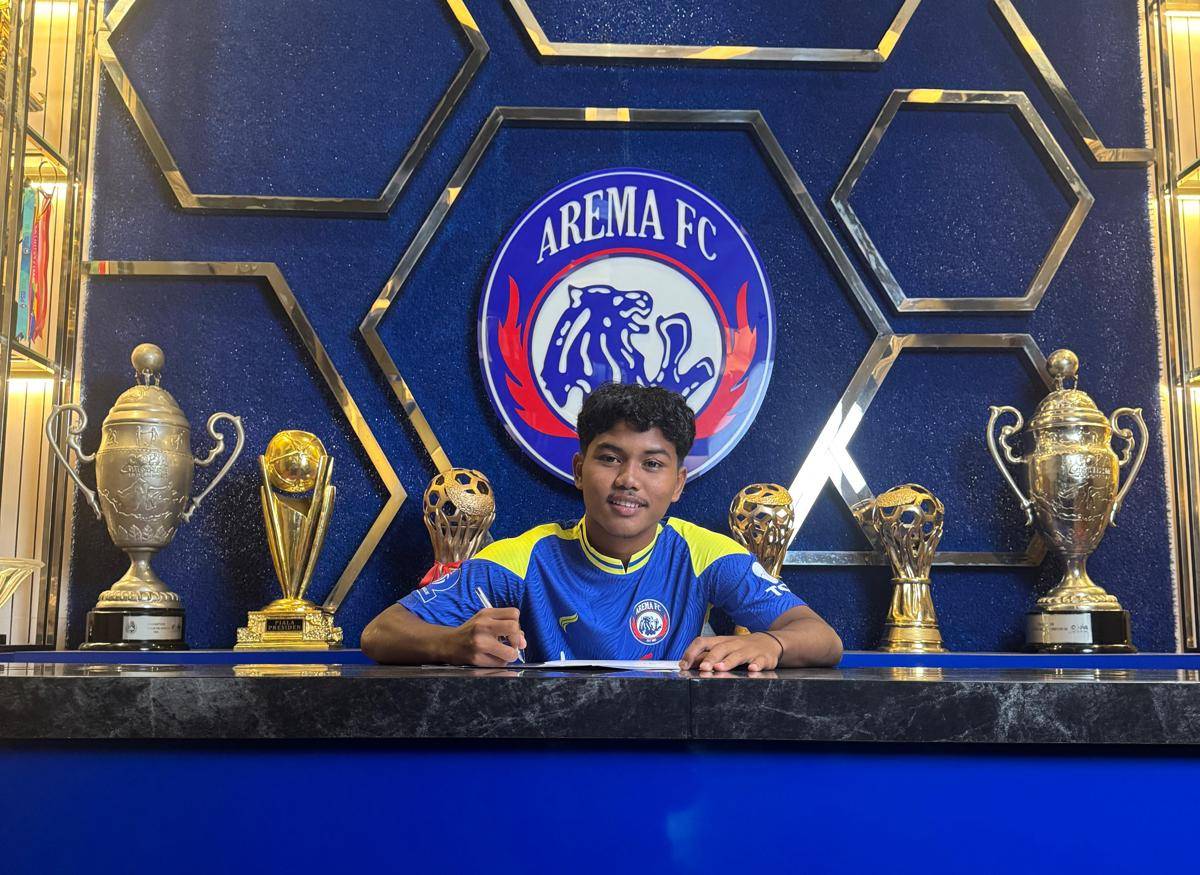 Arema FC resmi merekrut Agusti Ardiansyah. (IDN Times/Rizal Adhi Pratama)