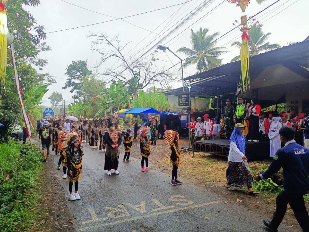 Potret Spectakuler Wonokerto Carnival 2025. (Dok. Humas Polres Malang)