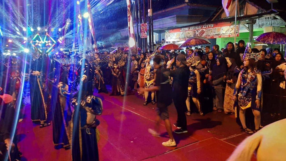 Potret Spectakuler Wonokerto Carnival 2025. (Dok. Humas Polres Malang)