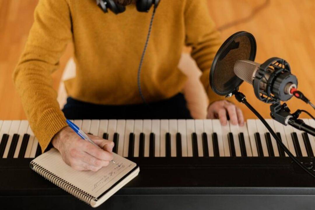 ilustrasi membuat lagu