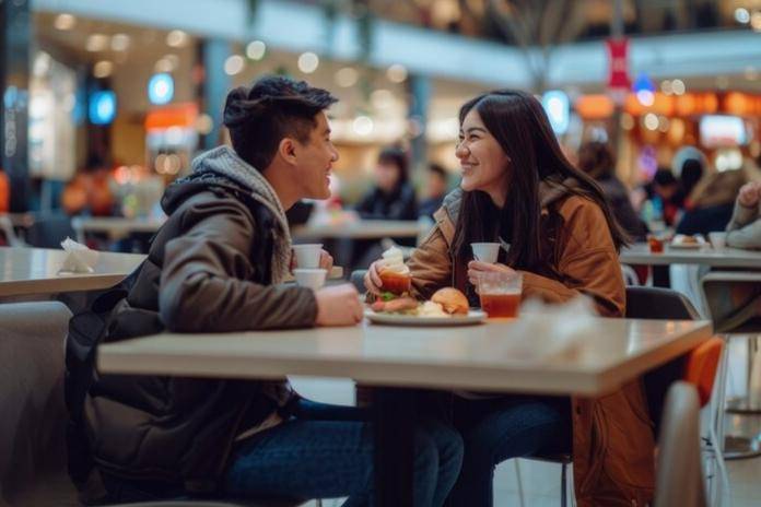 Makan Di Area Food Court (freepik.com/freepik) 