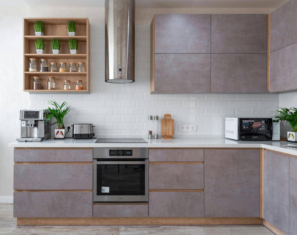 ilustrasi kabinet dapur yang stylish (pexels.com/Max Vakhtbovycn)
