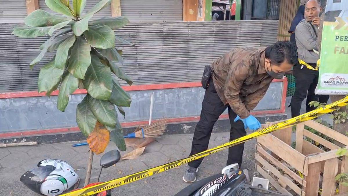 Angkringan depan Pasar Ngale tempat korban ditusuk OTK. IDN Times/Riyanto.